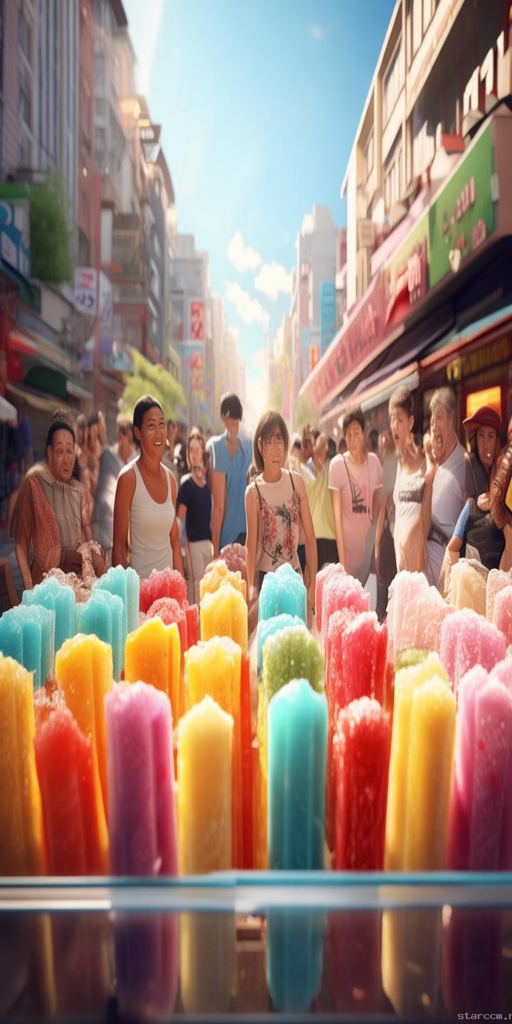 **强哥冰棍：夏日里的创新清凉风暴✨**